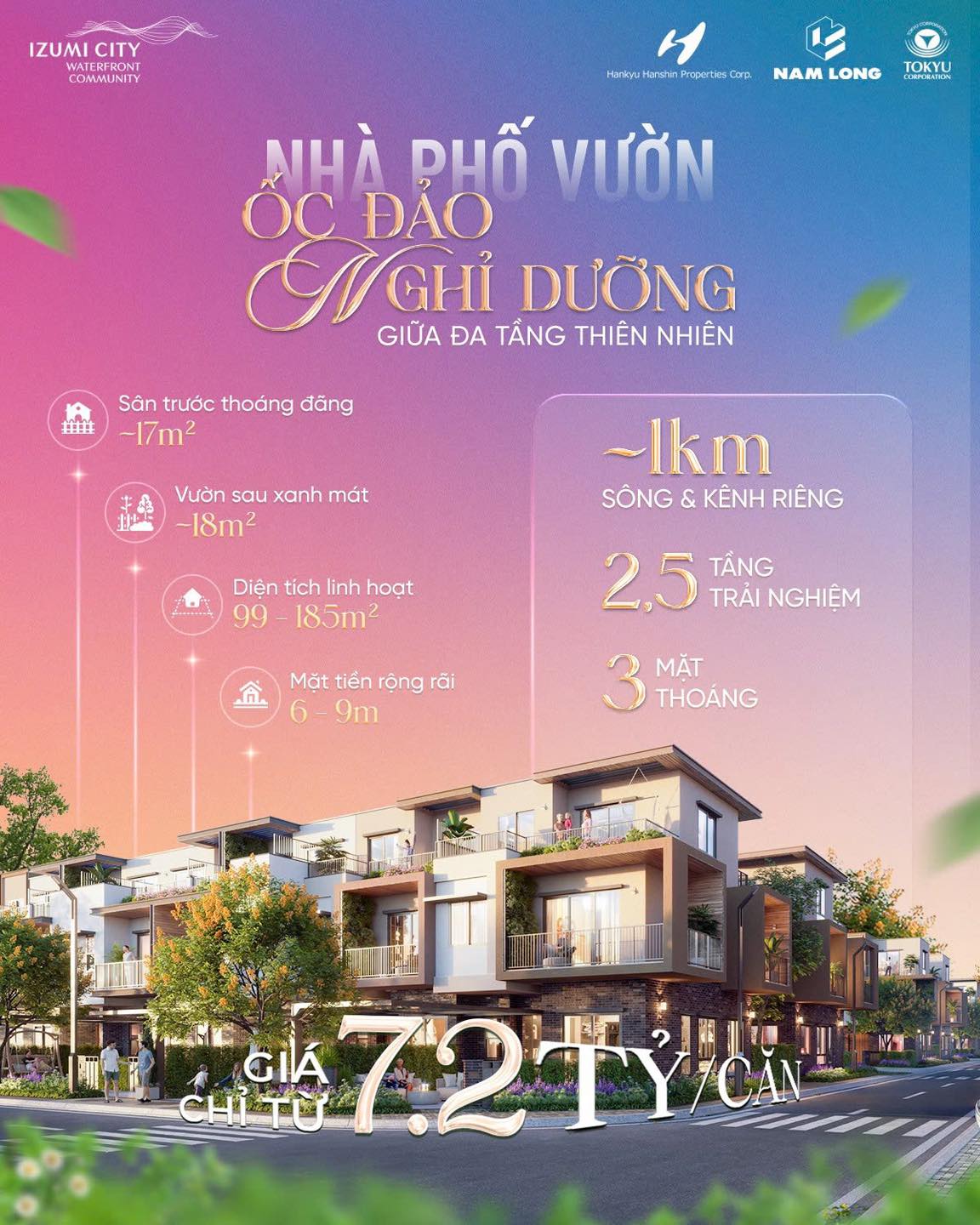 Izumi Canaria Izumi City Đồng Nai | Nhà phố & biệt thự